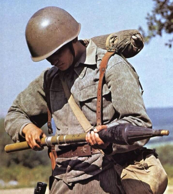 Czechoslovakian Army M52 Steel Helmet
