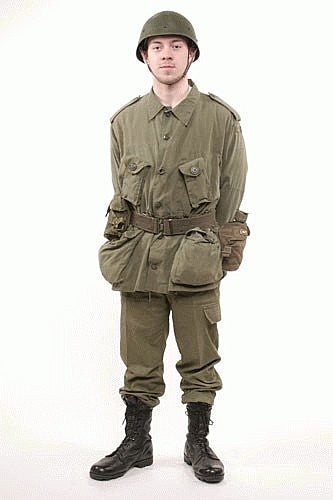 O.D. Combat Field Uniform