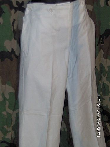 West German Navy Issue White Sailor Pants – camoLOTS.com