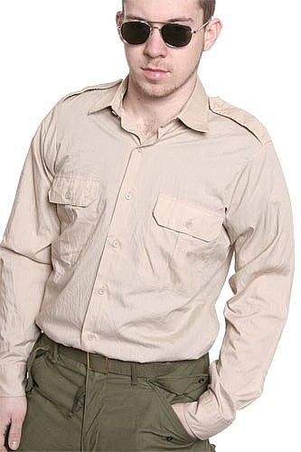 Khaki Officer Shirt