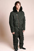 Vintage Canadian Winter Flight Jacket / Bib Pant Set