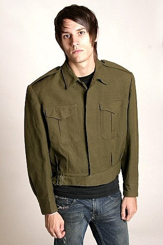 VIntage Ike Style Wool M50 Jacket - Main Image