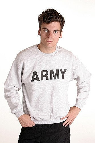 Army Sweatshirt  Cotton PT Top