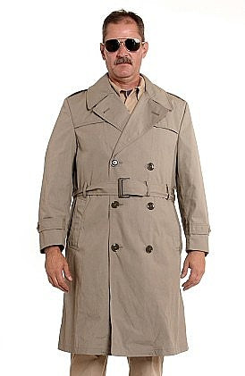 USMC All Weather Belted Trench Coat