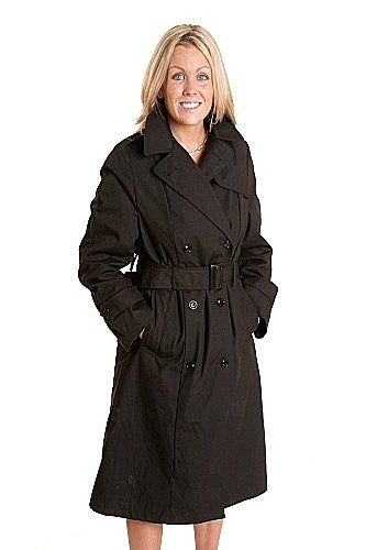 Women's Vintage US Double Breasted Trench Coat