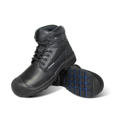 Vulcan Black Leather Composite Toe Work Boot