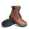 Poseidon 8" Brown Leather Composite Toe Work Boot