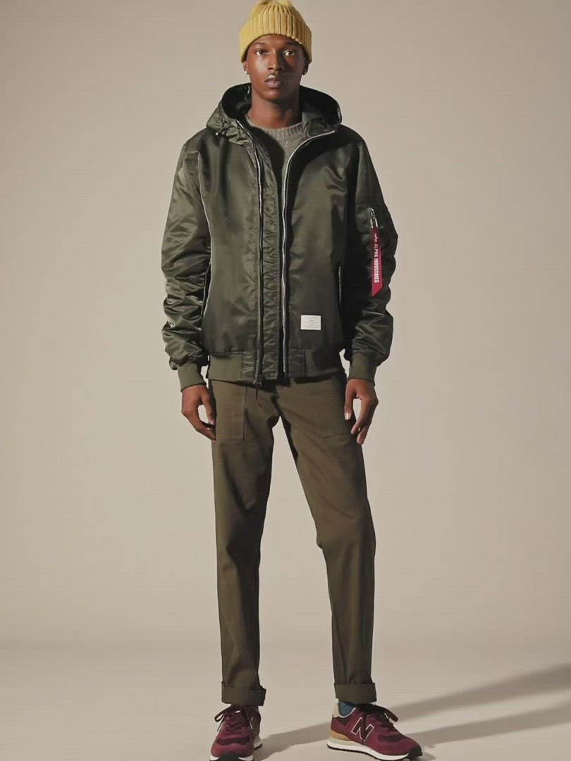 Alpha L-2B Hooded Gen II Bomber Jacket