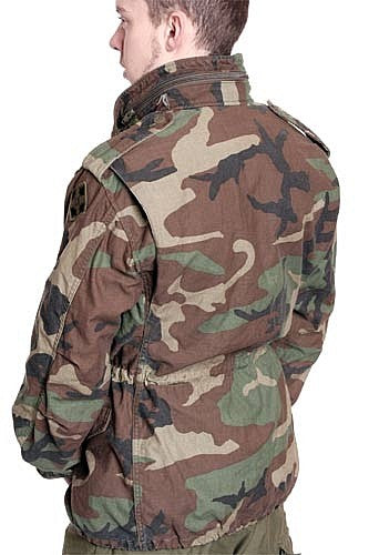 M-65 Vintage Liner US – Army Woodland - Camo Jacket Without