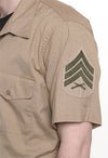 Vintage USMC Short Sleeve Dress Shirt