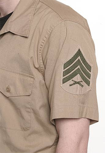 Vintage USMC Short Sleeve Dress Shirt – - Main Image