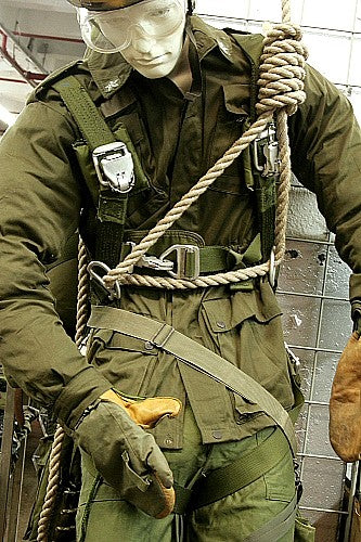 Vintage US Military Full Body Rappelling Harness