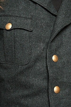 Vintage BAOR German Services Organization Wool Tunic