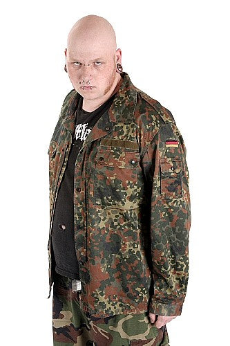 German Bundeswehr Flecktarn Camouflage Combat Shirt