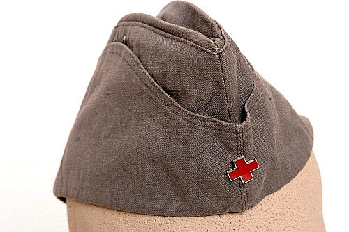 East German Red Cross Garrison Cap