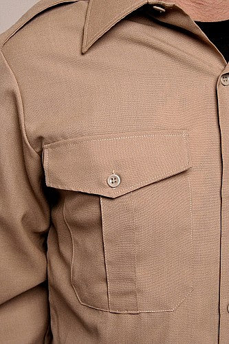 Italian Army Khaki dress shirt