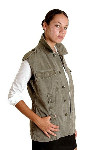 Women's German Moleskin Vest