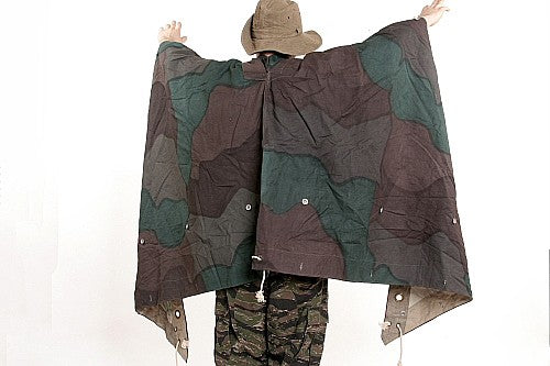 – Camouflage Swedish Quarter Poncho Shelter