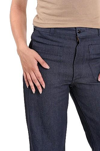 Authentic Navy Bell Bottom Dungaree Pants *REAL and RARE*