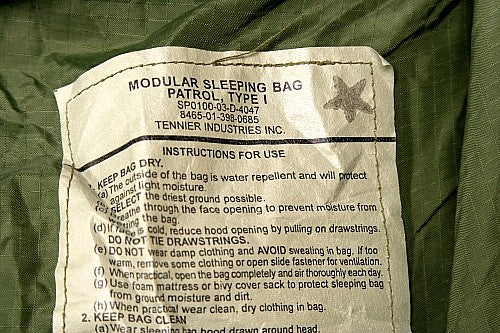 US Modular Sleeping Bag Outer Olive