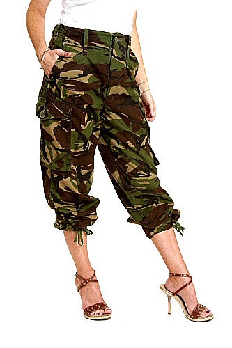 Camoflauge Tropical Combat Pants