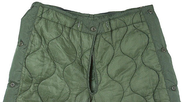 Vintage US Military Quilted M-65 Pant Liner