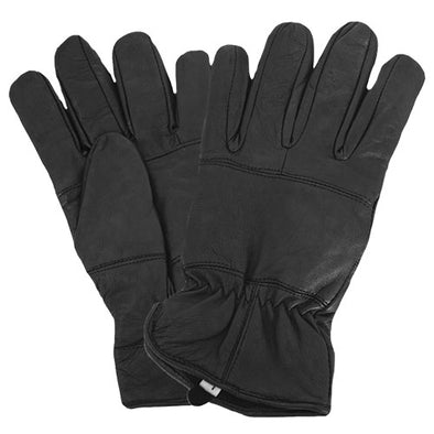 Insulated All Leather Police Gloves