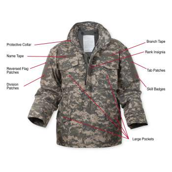 Digital Camo M-65 Field Jacket