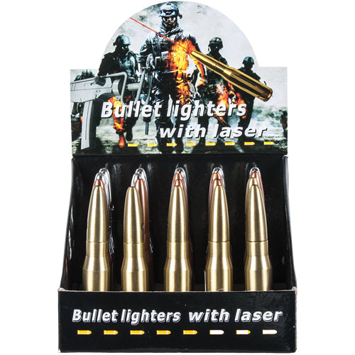 Bullet Lighter with Laser Beam