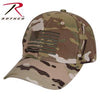 MultiCam Low Profile Cap With US Flag