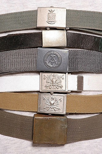 Mixed Vintage European Mixed Web Belt Grab Bags