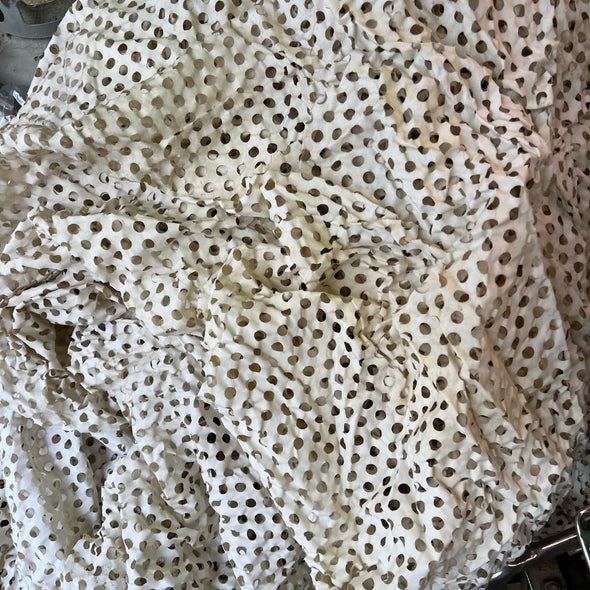 Vintage Canadian 115 sq/ft Snow Camo Netting