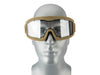 Protective Airsoft Goggles w/ Clear Lenses