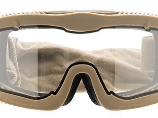 Protective Airsoft Goggles w/ Clear Lenses