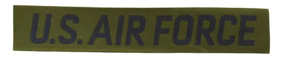 GI "U.S. AIR FORCE" Sew-On Chest Name Tapes