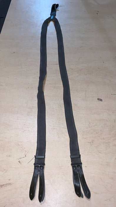 Vintage Military Button Suspenders