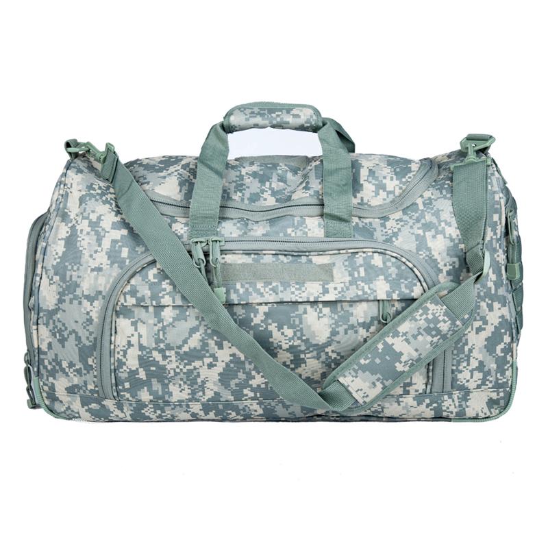 East West U.S.A. Tactical Molle Heavy Duty Round Duffel Bag, Green