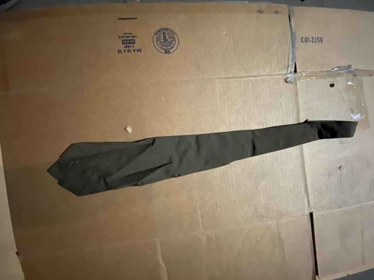 Vintage Military Tie