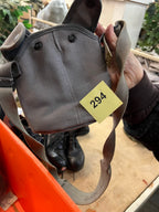 Canteen Cover with Shoulder Strap Blue-Gray Belgium Cold War Era