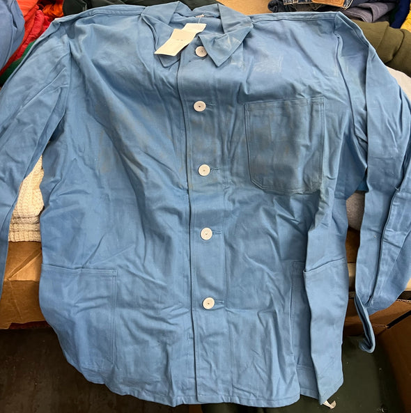 Vintage Blue German Barber Jacket