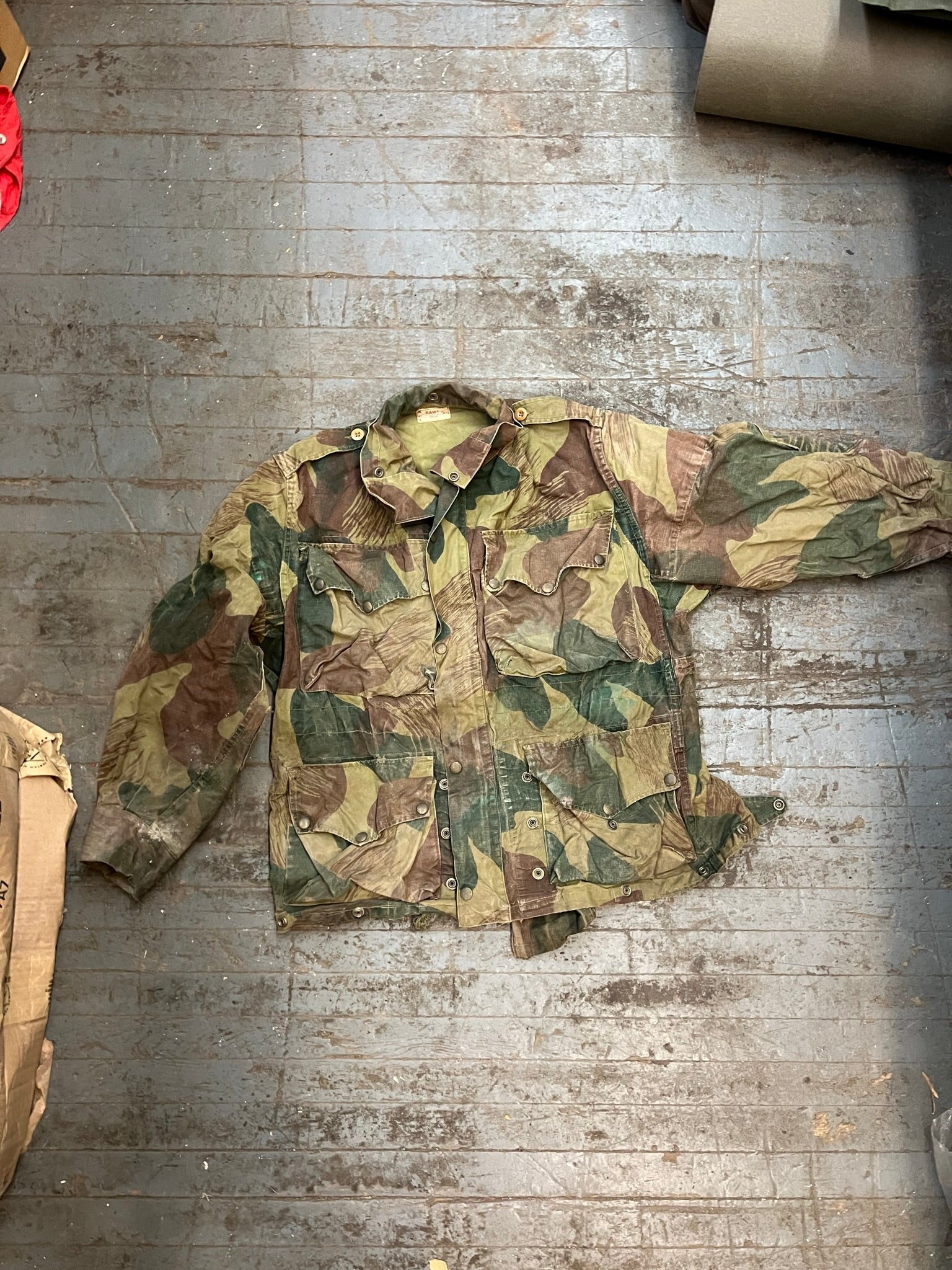 Vintage Belgian Army Para/Dennison Jacket – camoLOTS.com