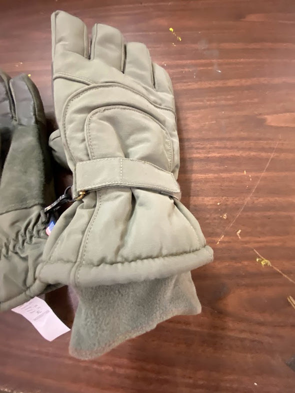 Insulated Leather Winter Gloves
