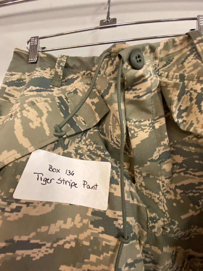 Tiger Stripe Jungle Camouflage Bomber Jacket M