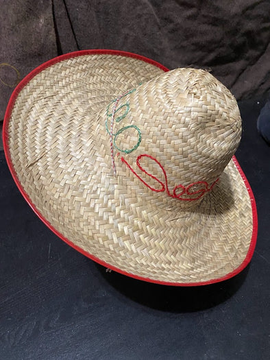 Large Brimmed Straw Hat