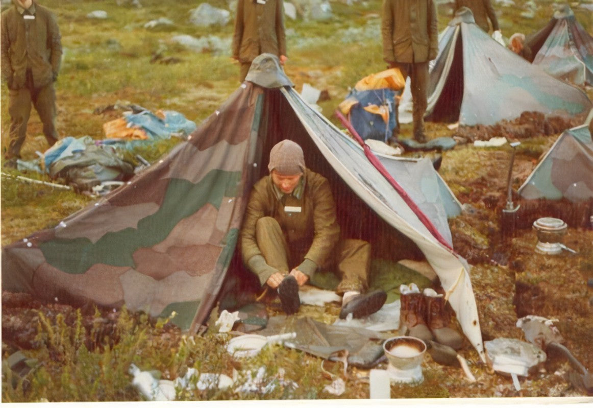 Camouflage Swedish Poncho – Quarter Shelter