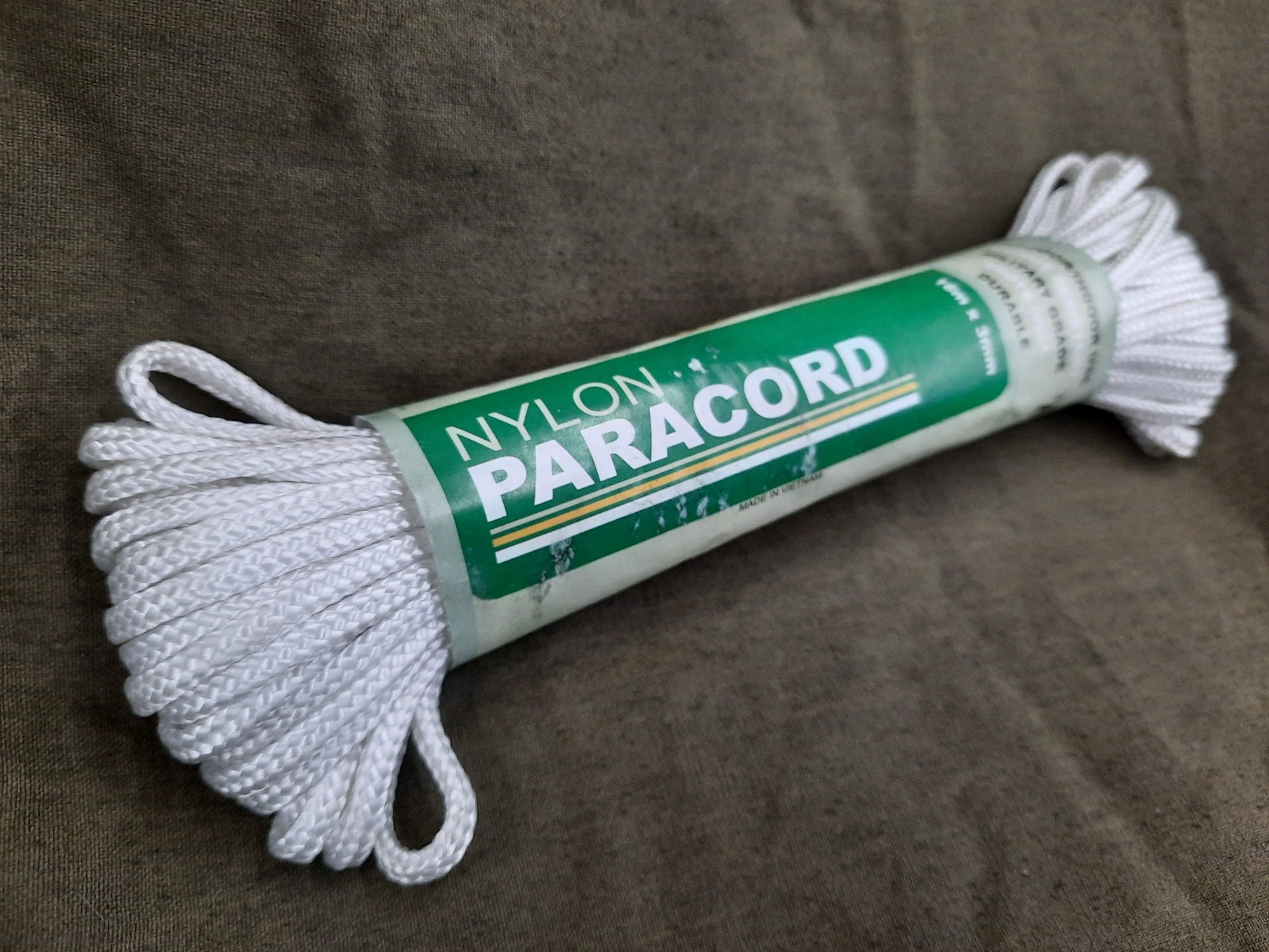 (5 Pack) White Nylon Paracord 52 Ft *WEEKEND SPECIAL*