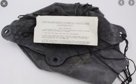 Chemical Protective Footwear Cover Over Boots