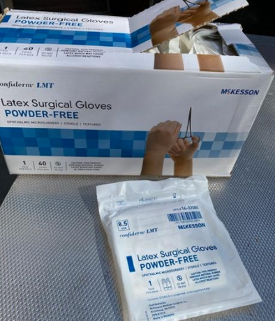 McKesson Latex Powder Free Surgical Gloves