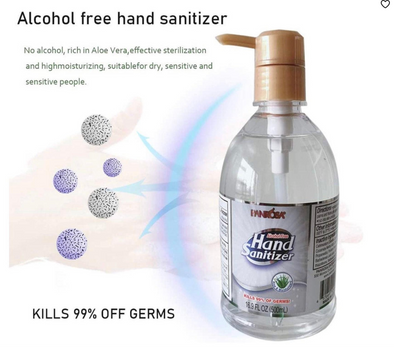 Alcohol-Free 16.9oz Hand Sanitizer w/Dual Action Moisturizer