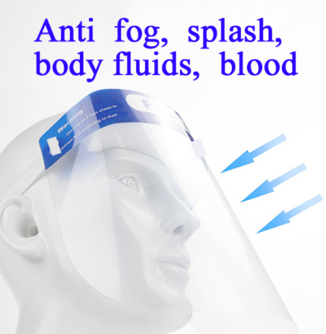 Direct Splash Full Face Shield Protection